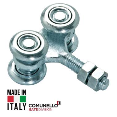 Carrello 4 ruote piccolo ø 24 zincato 4p