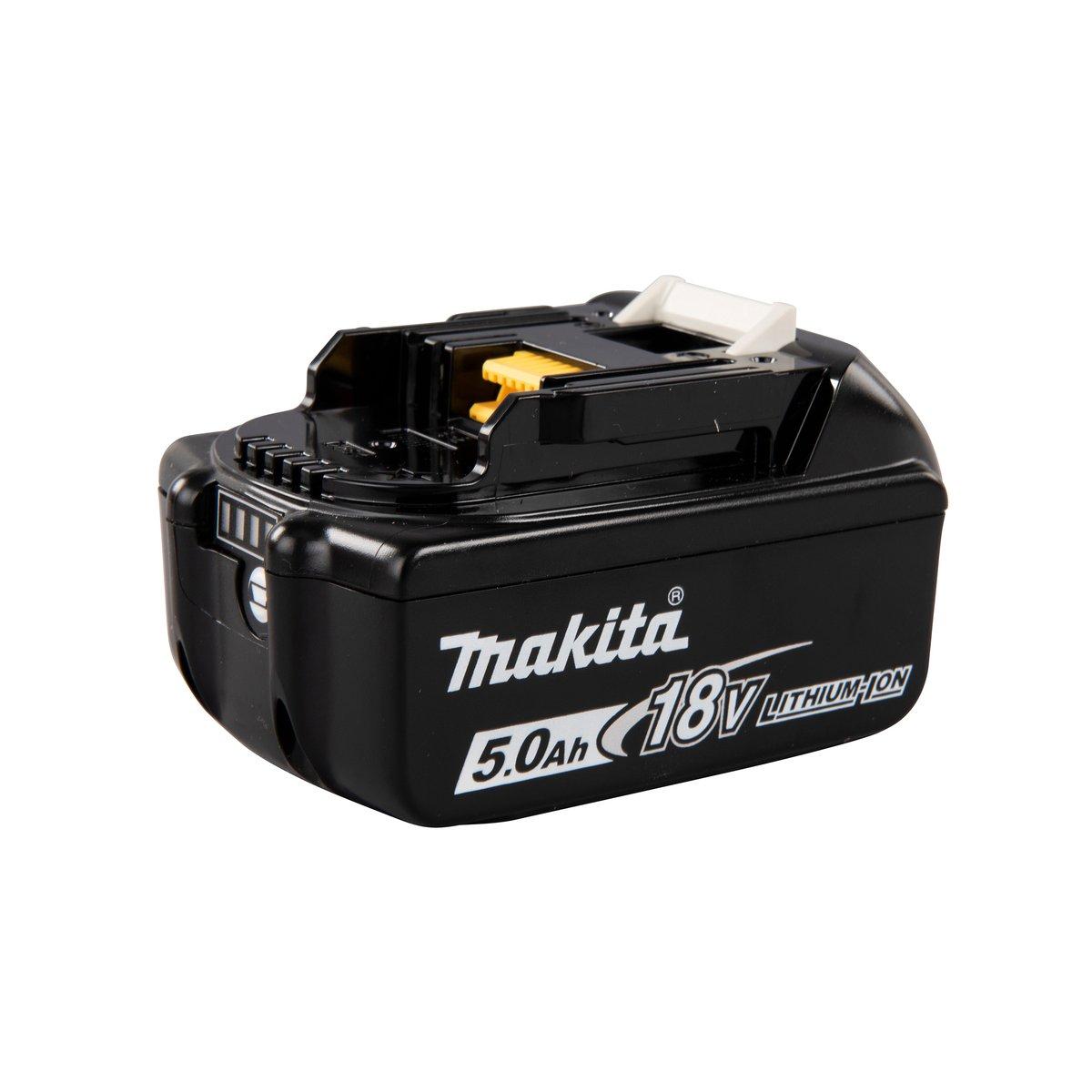 MAKITA BATTERIA 18V CON INDICATORE DI CARICA LED 5Ah BL1850B