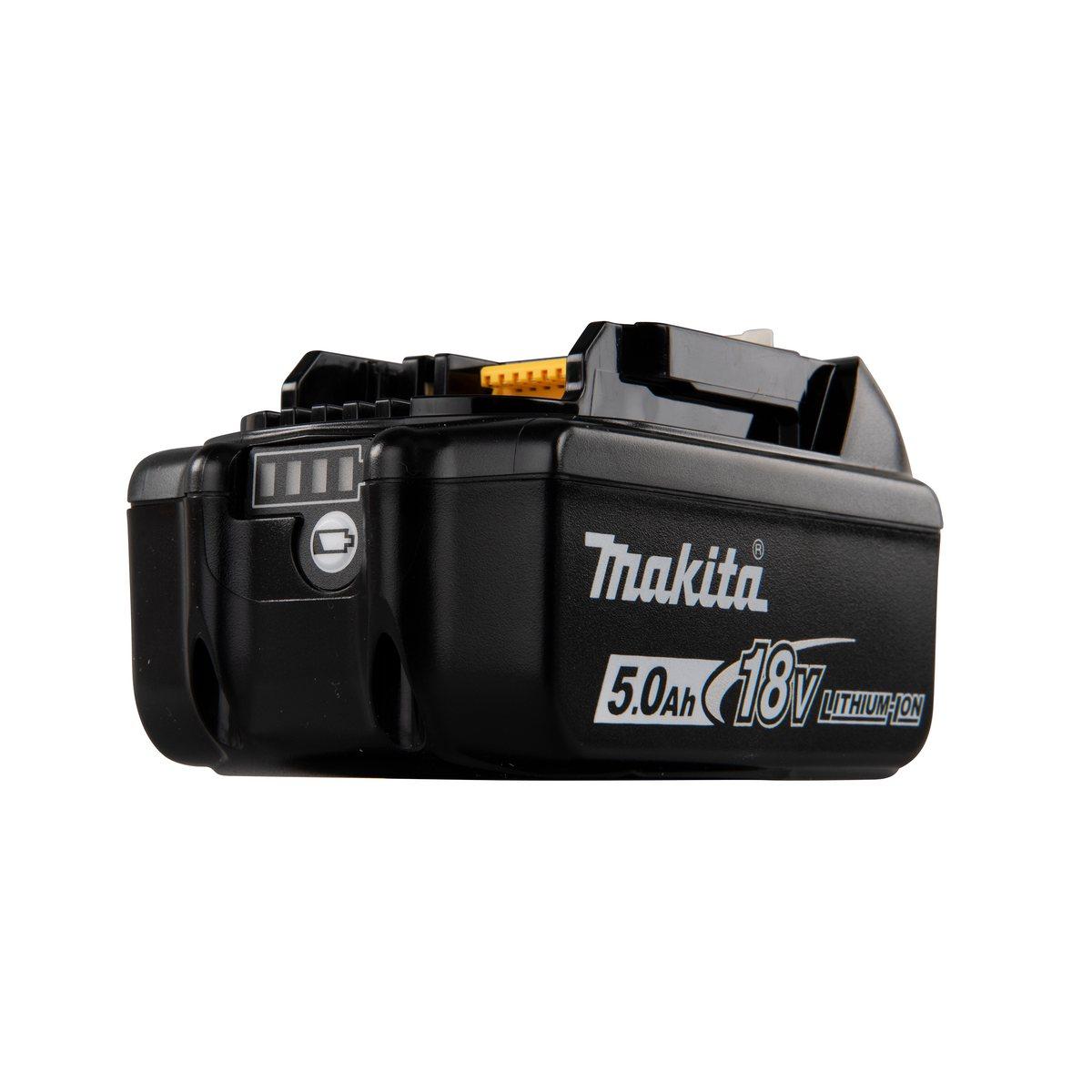 MAKITA BATTERIA 18V CON INDICATORE DI CARICA LED 5Ah BL1850B