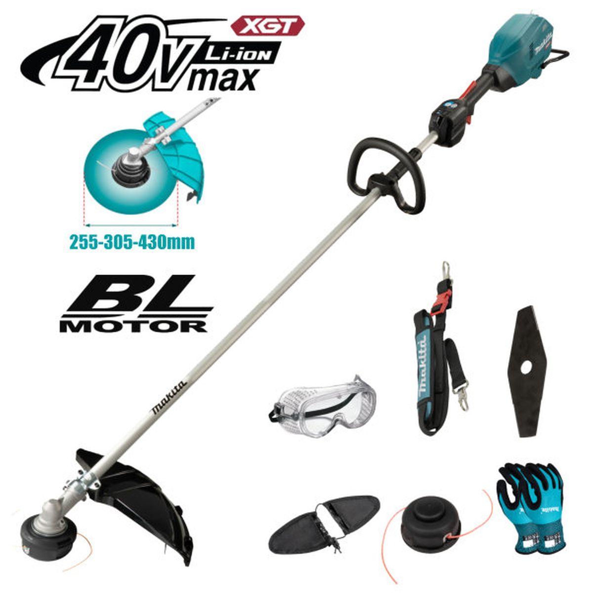 MAKITA DECESPUGLIATORE A BATTERIA 40Volt 430mm 1000W UR007GZ01 SOLO CORPO