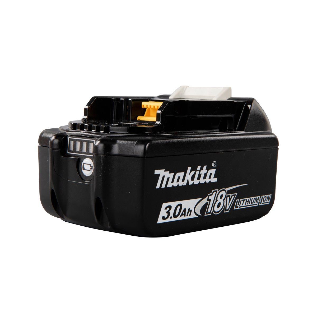 MAKITA BATTERIA 18V CON INDICATORE DI CARICA LED 3Ah BL1830B