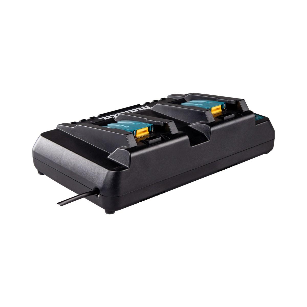 Makita caricatore rapido 18v doppia slot caricabatterie dc18rd