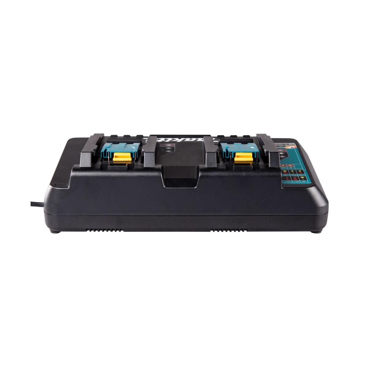 Makita caricatore rapido 18v doppia slot caricabatterie dc18rd