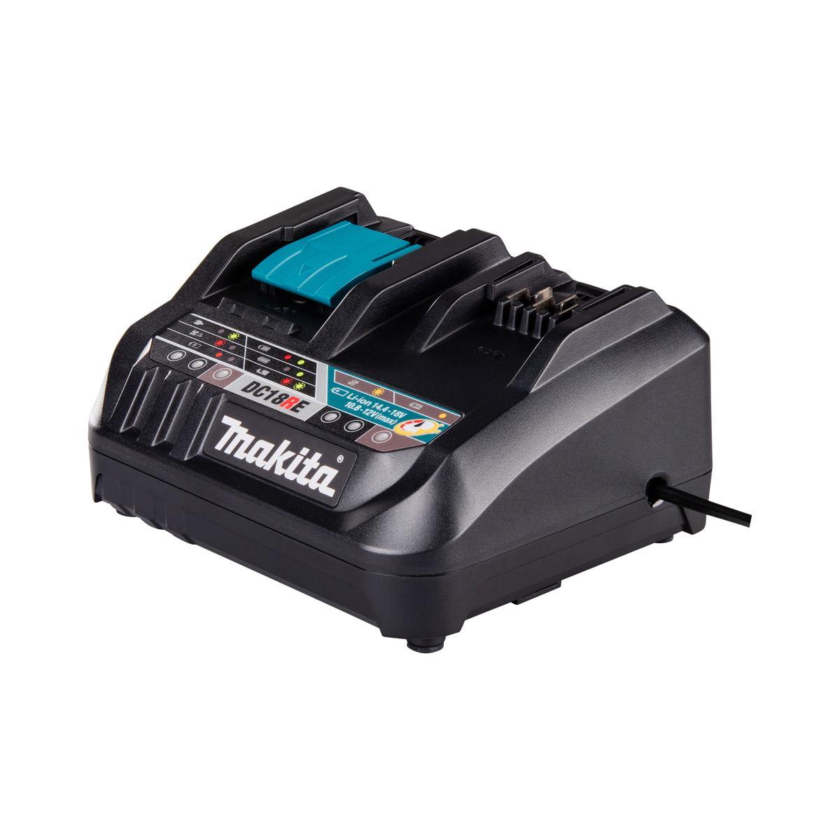 Makita caricatore rapido 12v 14v 18v doppia slot triplo voltaggio dc18re