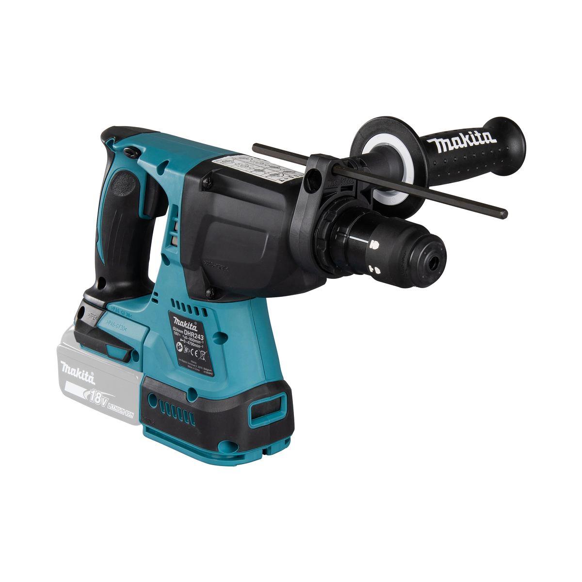 Makita tassellatore a batteria 18v 3 funzioni dhr243z solo corpo