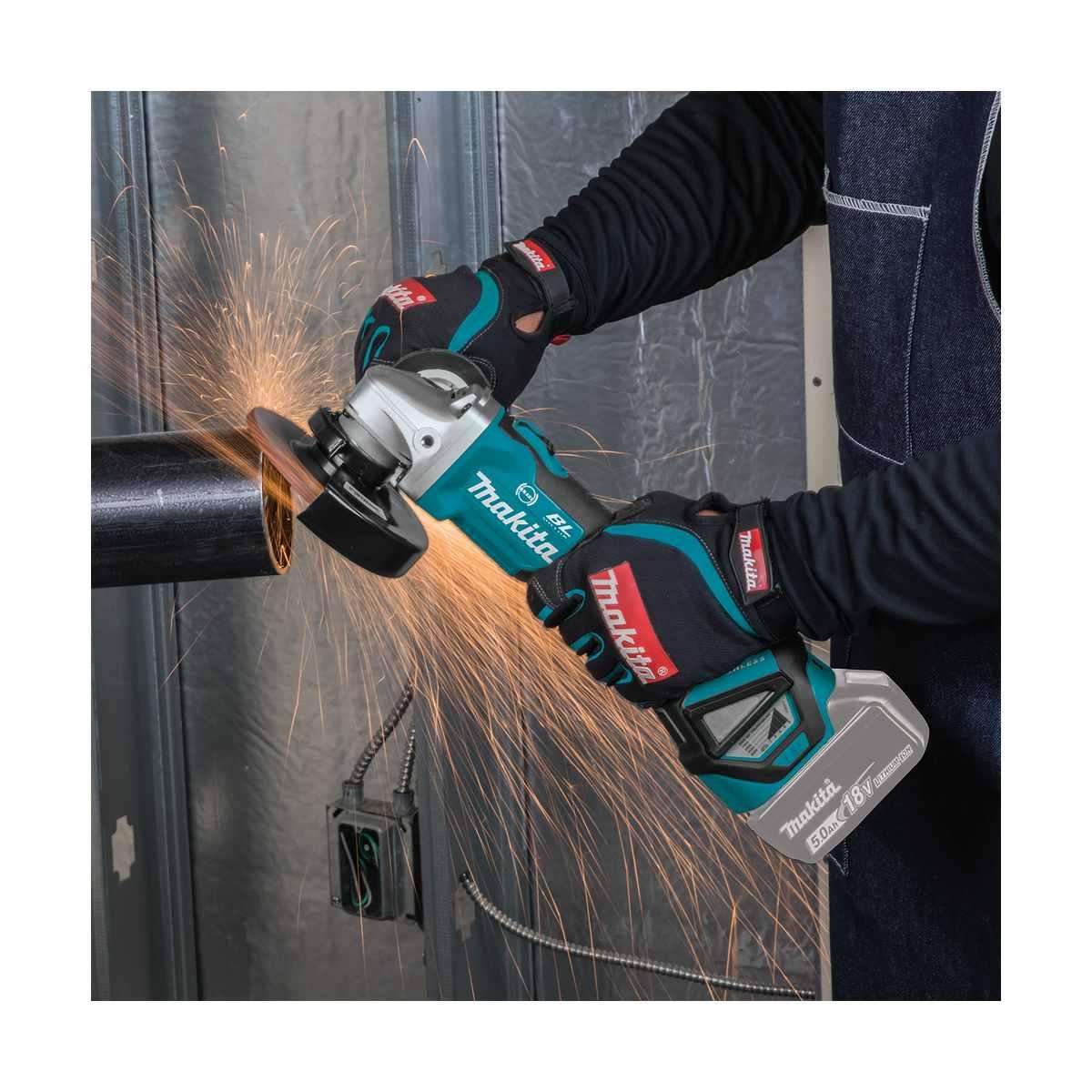 MAKITA DGA513Z SMERIGLIATRICE ANGOLARE 125mm 18V BRUSHLESS SOLO CORPO