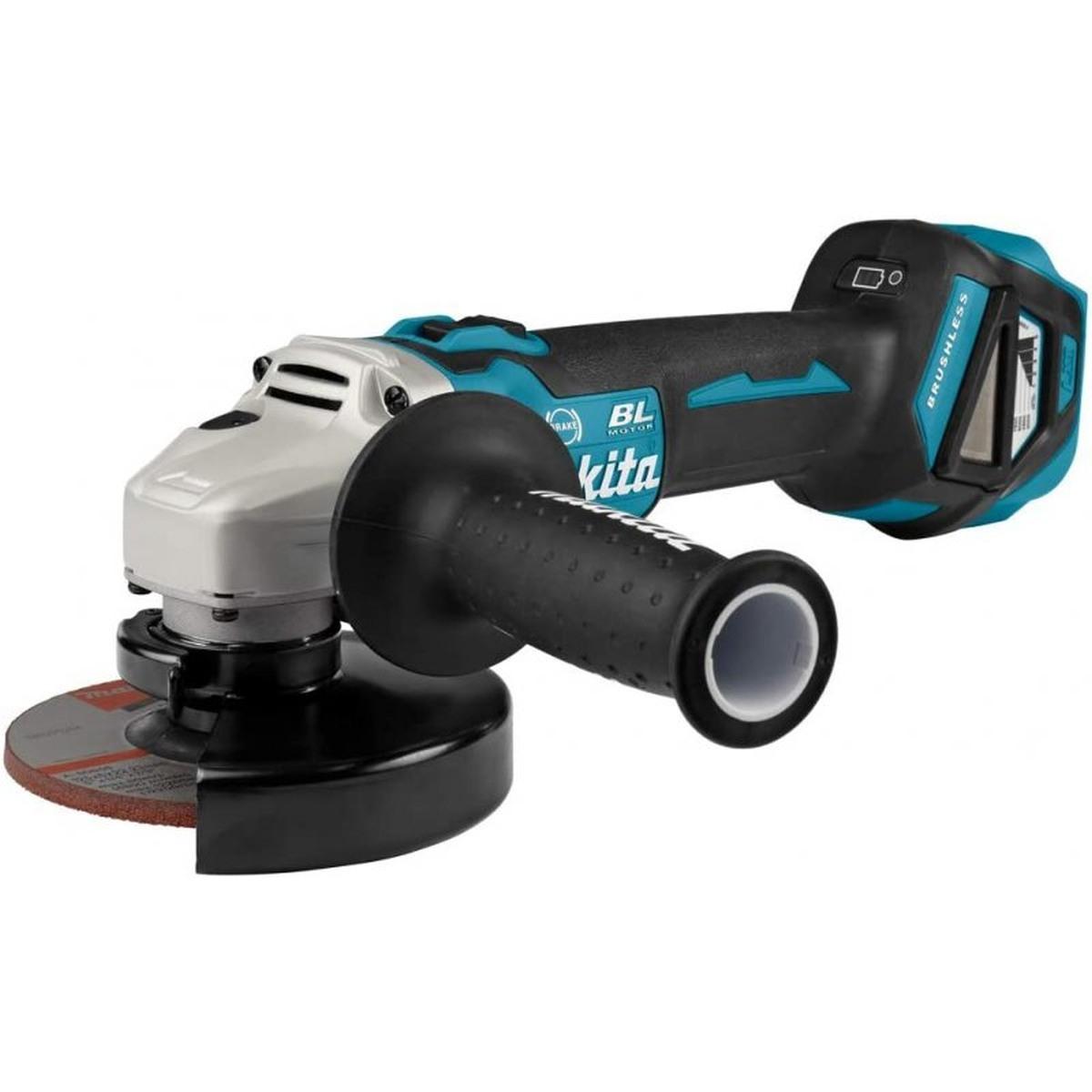 MAKITA DGA513Z SMERIGLIATRICE ANGOLARE 125mm 18V BRUSHLESS SOLO CORPO