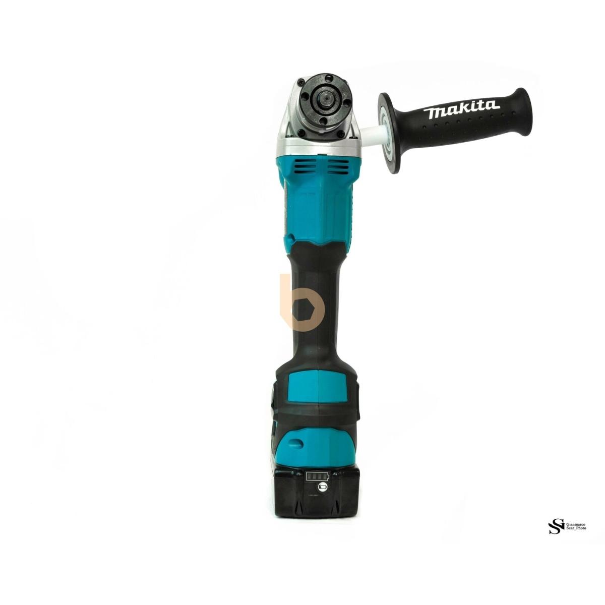 MAKITA DGA513Z SMERIGLIATRICE ANGOLARE 125mm 18V BRUSHLESS SOLO CORPO