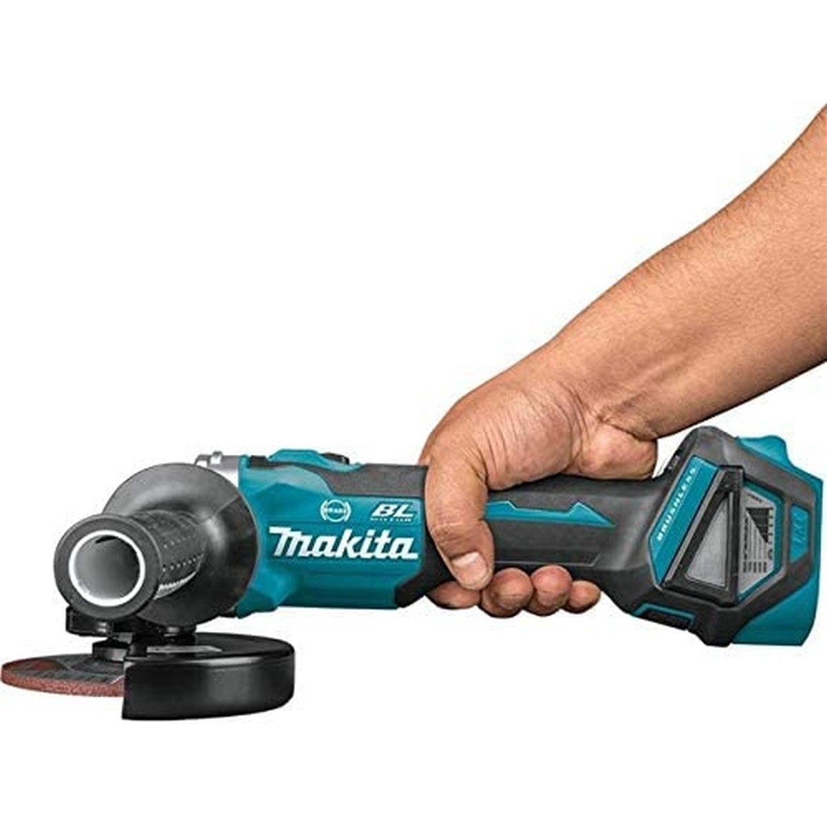 MAKITA DGA513Z SMERIGLIATRICE ANGOLARE 125mm 18V BRUSHLESS SOLO CORPO