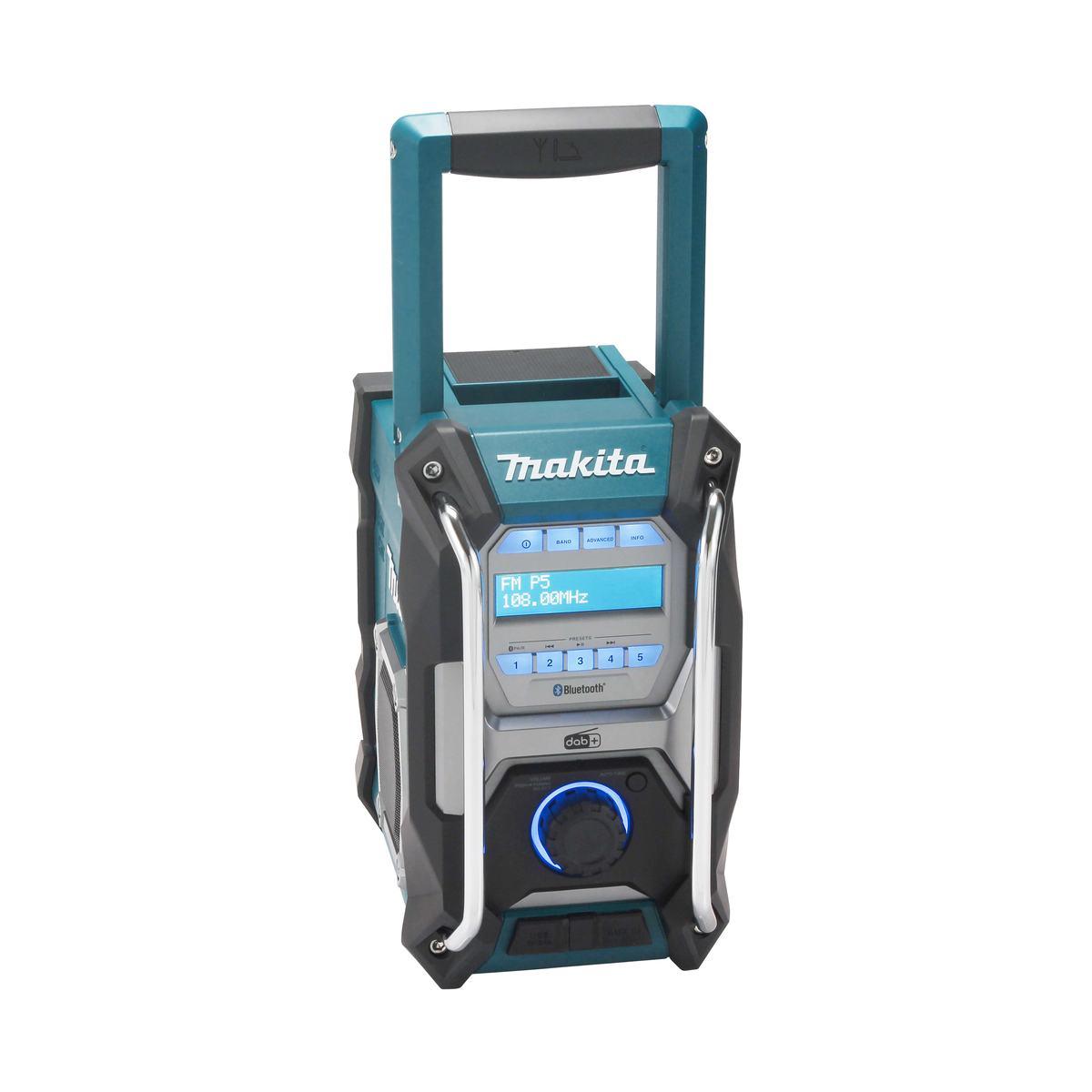 MAKITA RADIO DA CANTIERE 12/14,4/18/40V mod.MR004G SENZA BATTERIE