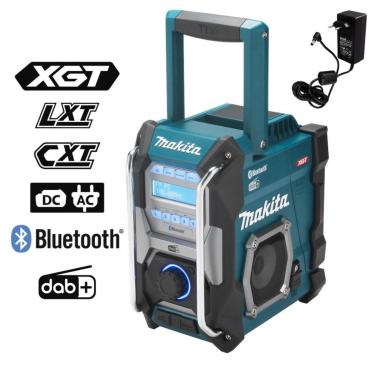 MAKITA RADIO DA CANTIERE 12/14,4/18/40V mod.MR004G SENZA BATTERIE