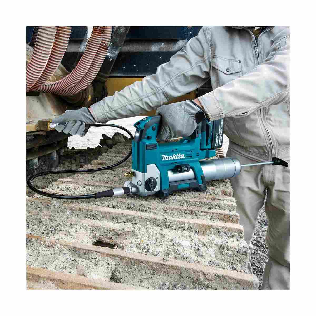 Makita pistola per grasso a batteria 18v dgp180z solo corpo