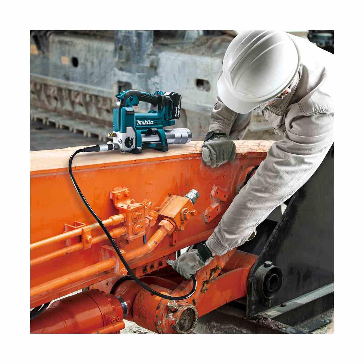 Makita pistola per grasso a batteria 18v dgp180z solo corpo