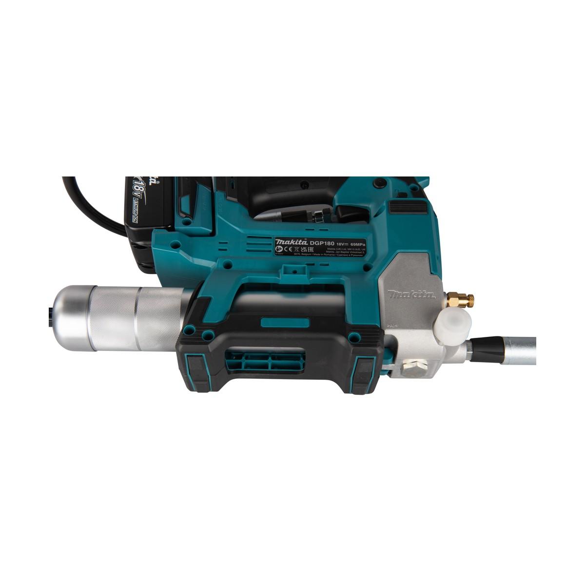 Makita pistola per grasso a batteria 18v dgp180z solo corpo