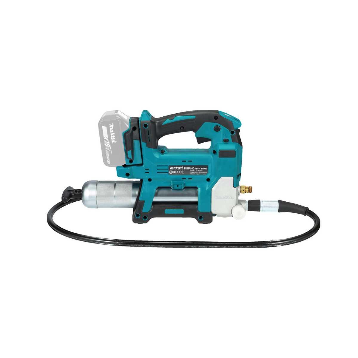 Makita pistola per grasso a batteria 18v dgp180z solo corpo