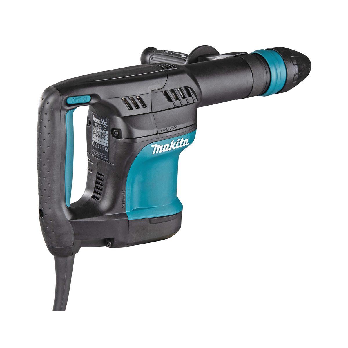 Makita martello demolitore sds-max 1100w 7,6j hm0870c