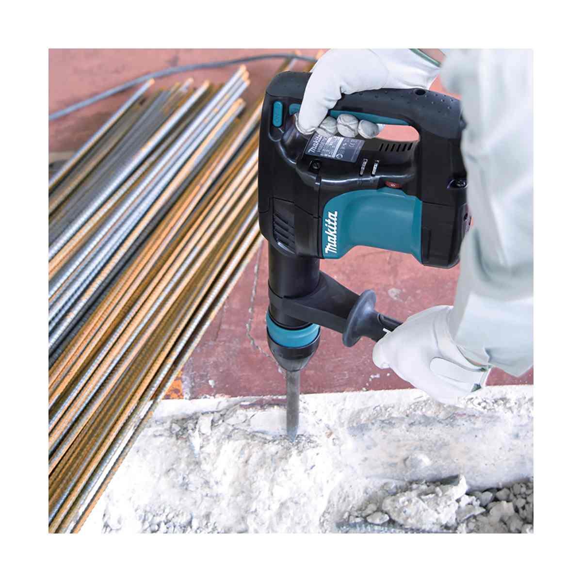 Makita martello demolitore sds-max 1100w 7,6j hm0870c