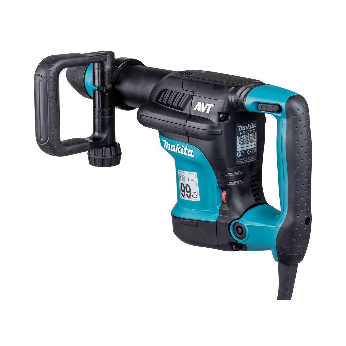 Makita martello demolitore sds-max 1100w 8,1j hm0871c
