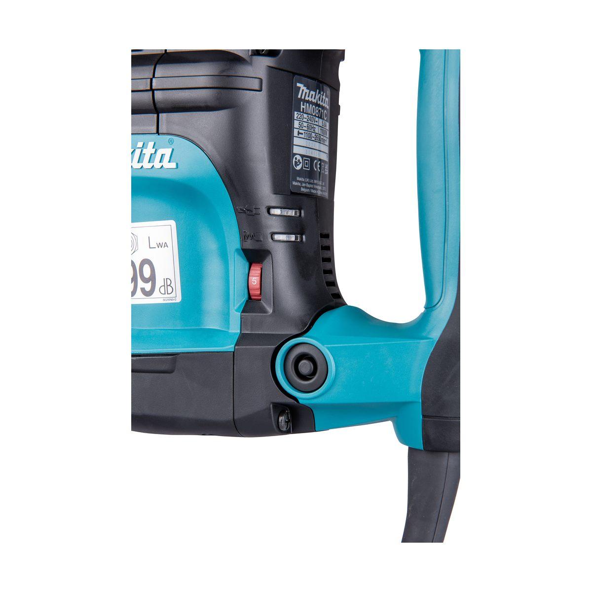 Makita martello demolitore sds-max 1100w 8,1j hm0871c