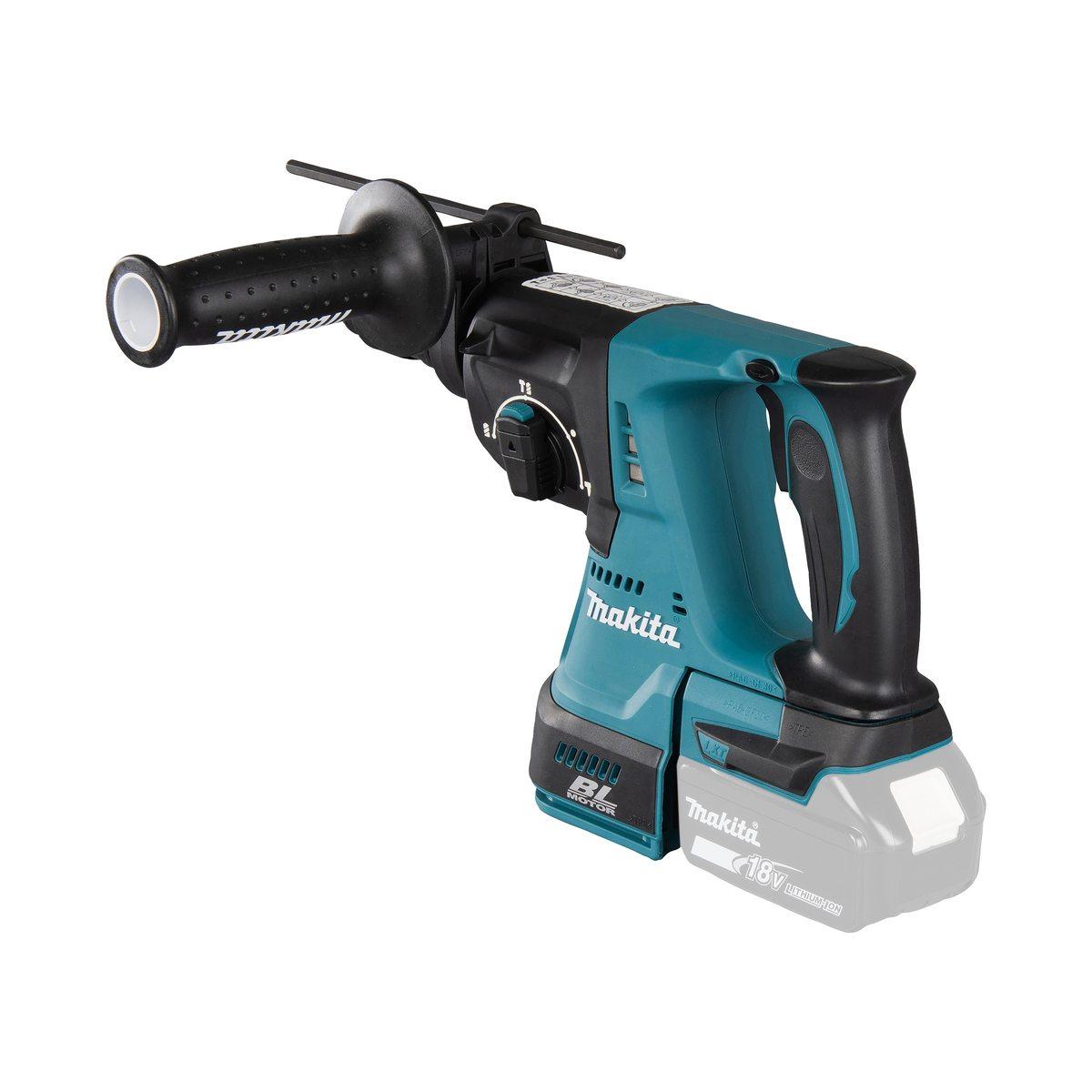 MAKITA TASSELLATORE A BATTERIA 18V BRUSHLESS 3 FUNZIONI DHR243RF1J CON 1 BATTERIA BL1830B 3Ah E CARICATORE DC18RC IN VALIGIA MAKPAC
