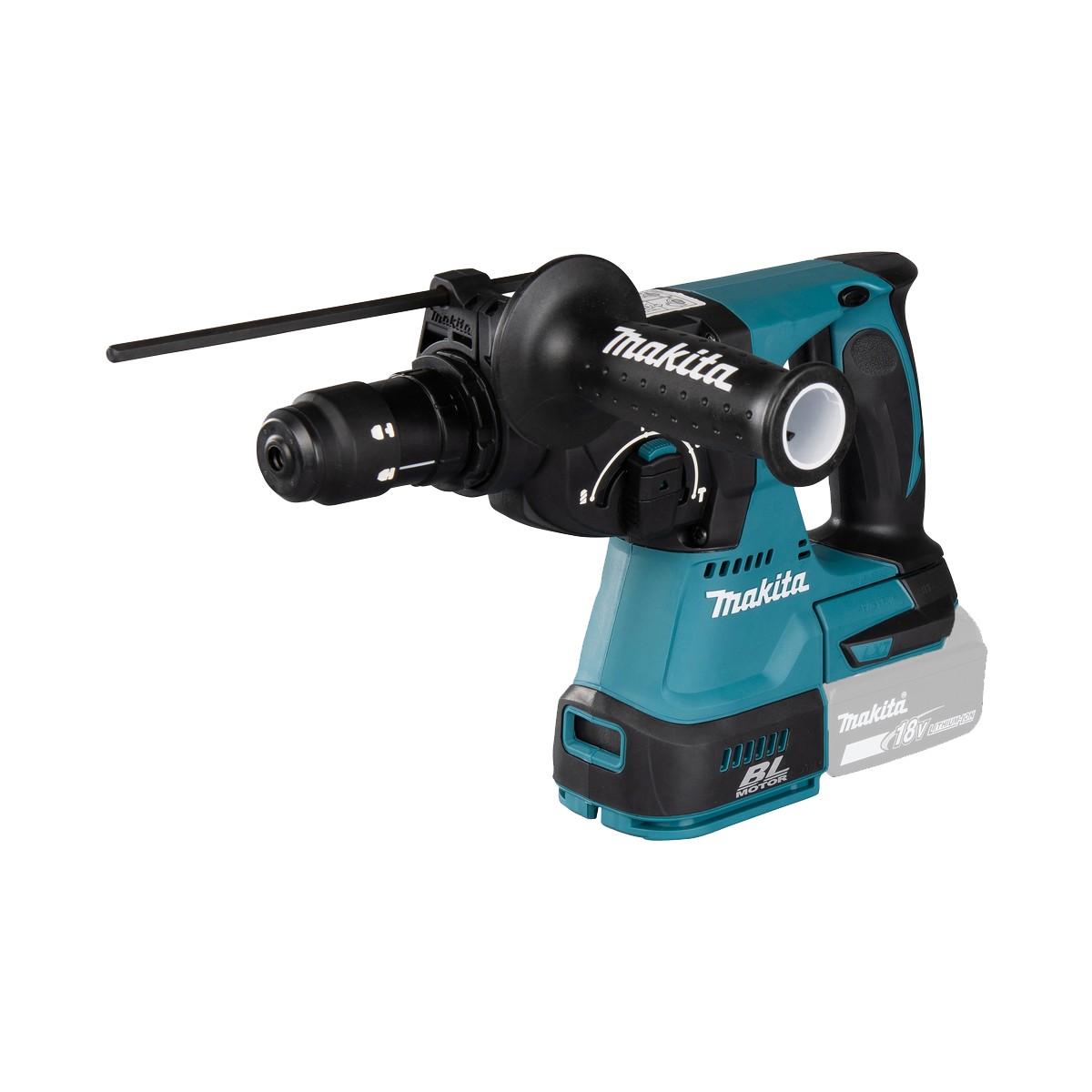 MAKITA TASSELLATORE A BATTERIA 18V BRUSHLESS 3 FUNZIONI DHR243RF1J CON 1 BATTERIA BL1830B 3Ah E CARICATORE DC18RC IN VALIGIA MAKPAC
