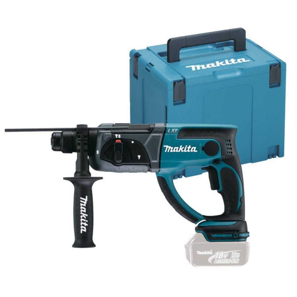 Makita dhr202zj tassellatore a batteria 18v 3 funzioni in valigia makpac