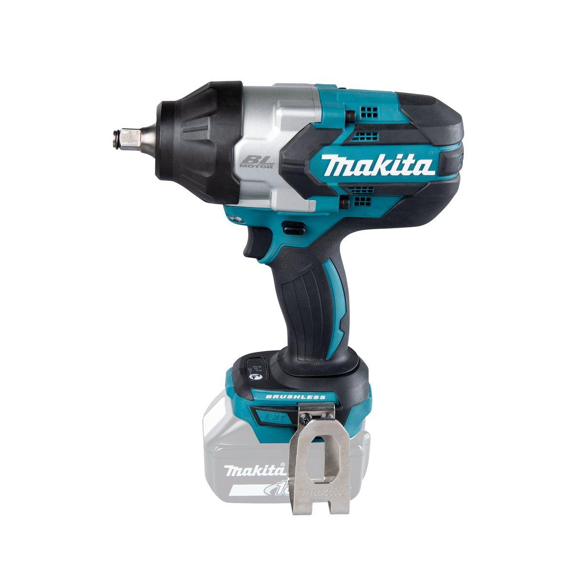 MAKITA AVVITATORE AD IMPULSI 1200Nm A BATTERIA 18V DTW1002ZJ SOLO CORPO IN VALIGIA MAKPAC
