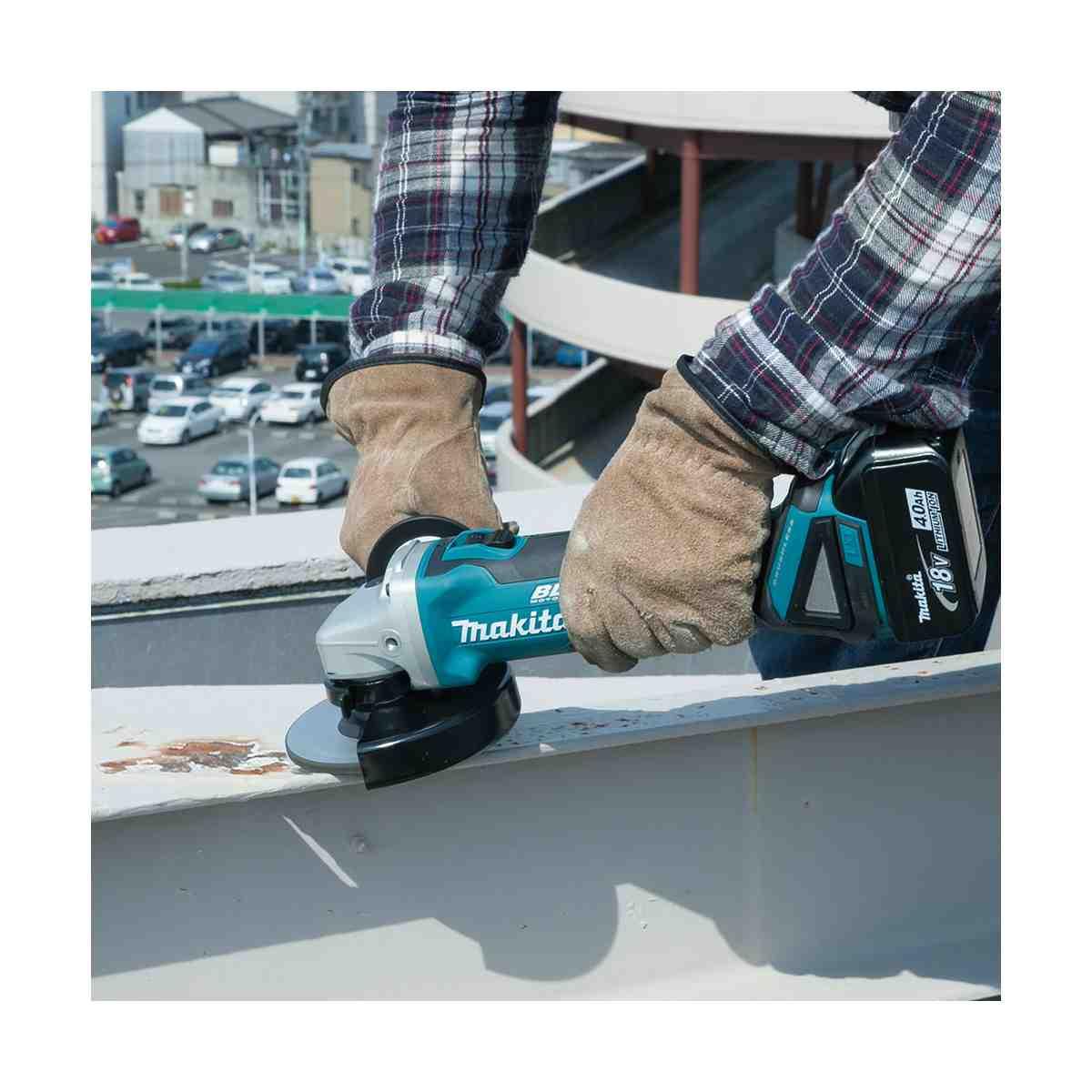 Makita dga504z smerigliatrice angolare a batteria 18v solo corpo