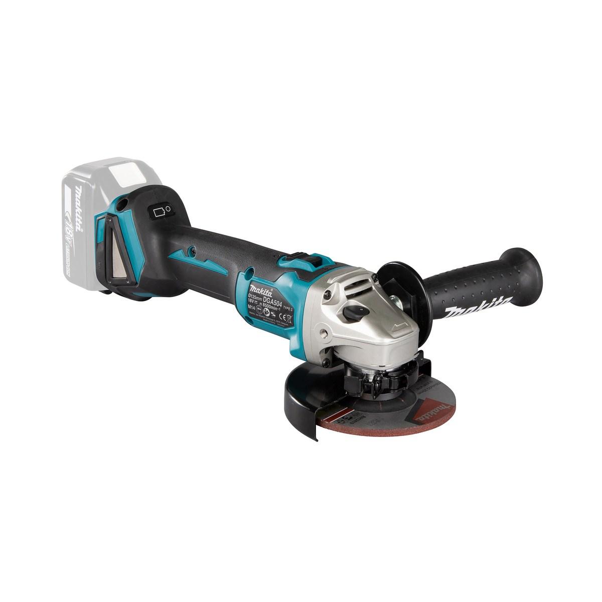 Makita dga504z smerigliatrice angolare a batteria 18v solo corpo