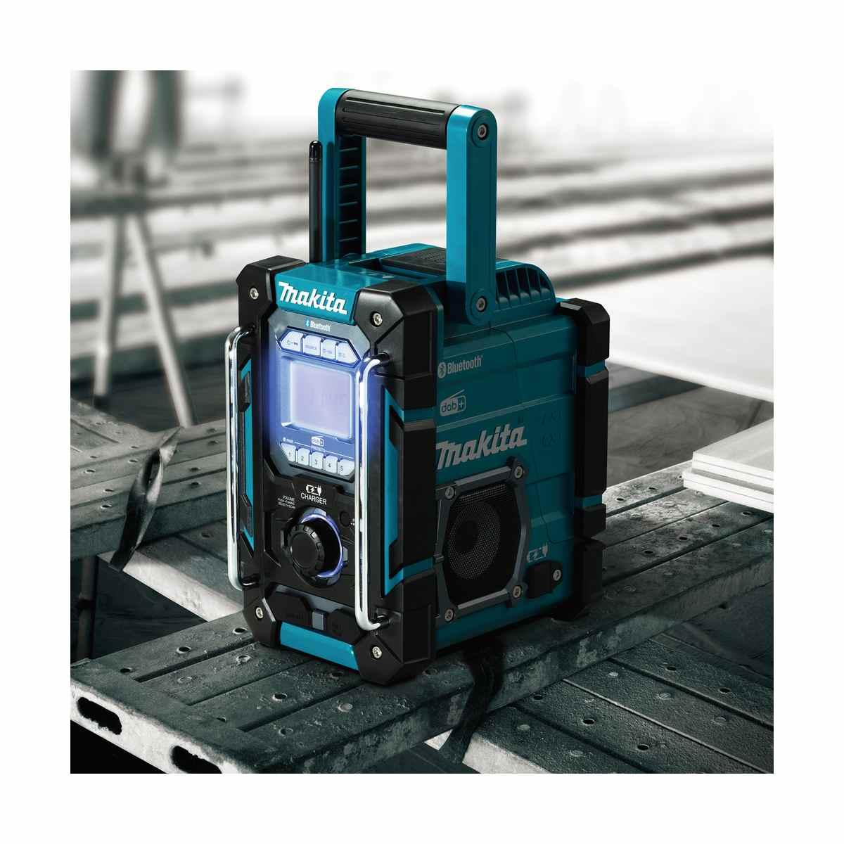 MAKITA RADIO DA CANTIERE 12/14,4/18V mod.DMR301 SENZA BATTERIE