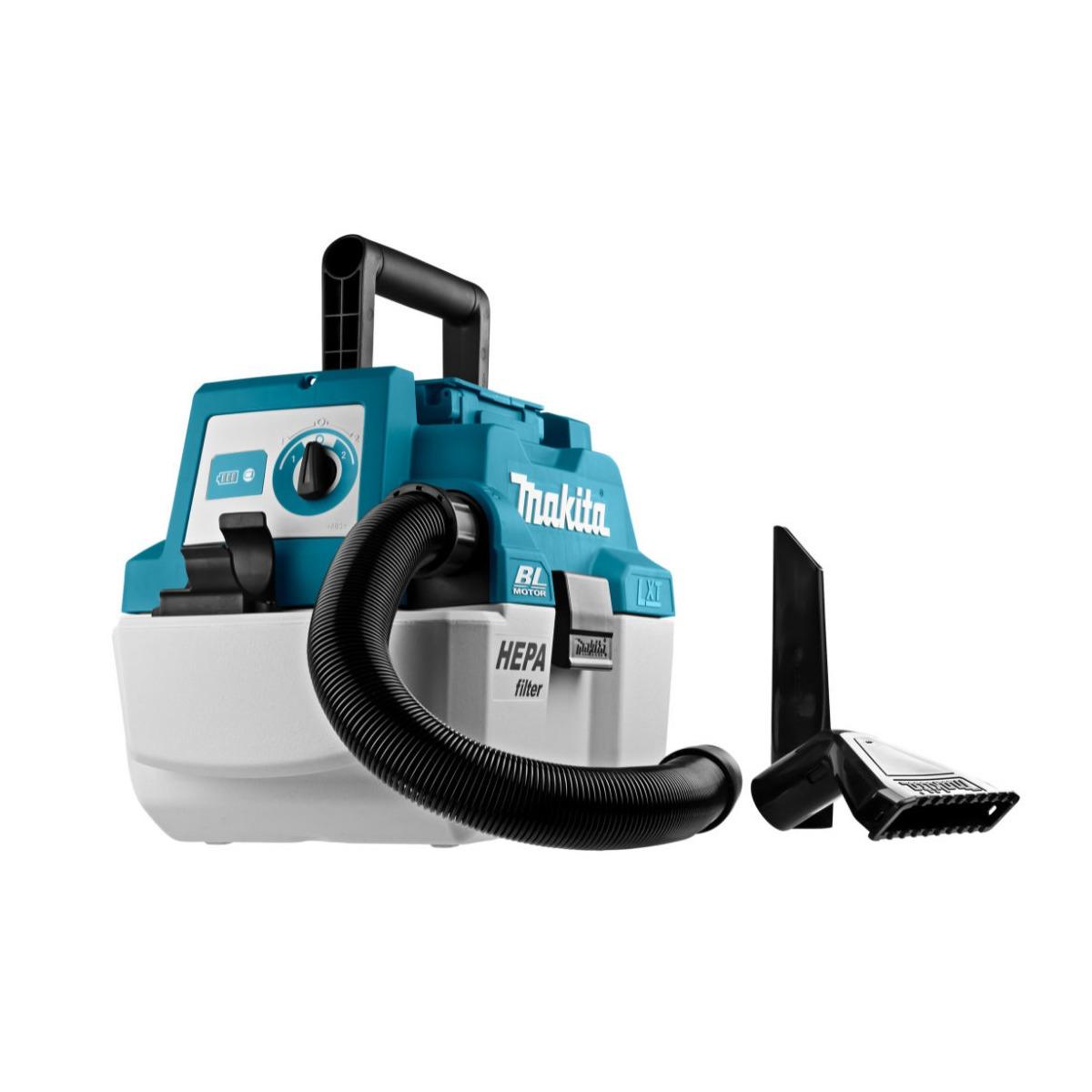 Makita  aspirapolvere portatile a batteria 18v brushless dvc750lzx1 solo corpo