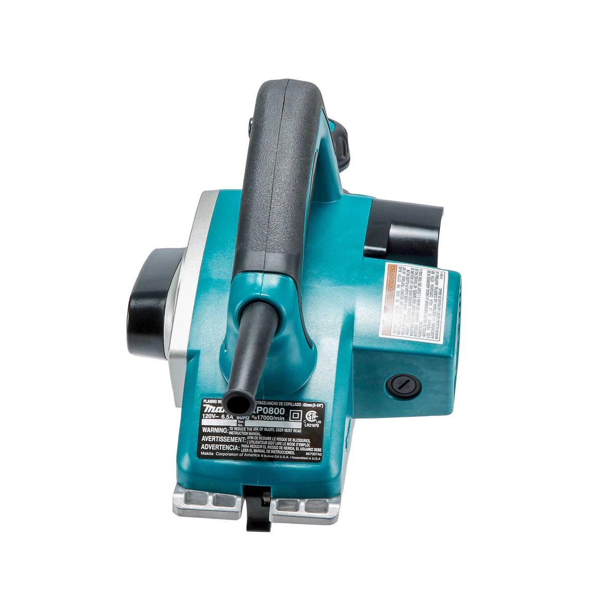 MAKITA PIALLA PER LEGNO 620W LAMA 82mm KP0800J IN VALIGIA MAKPAC