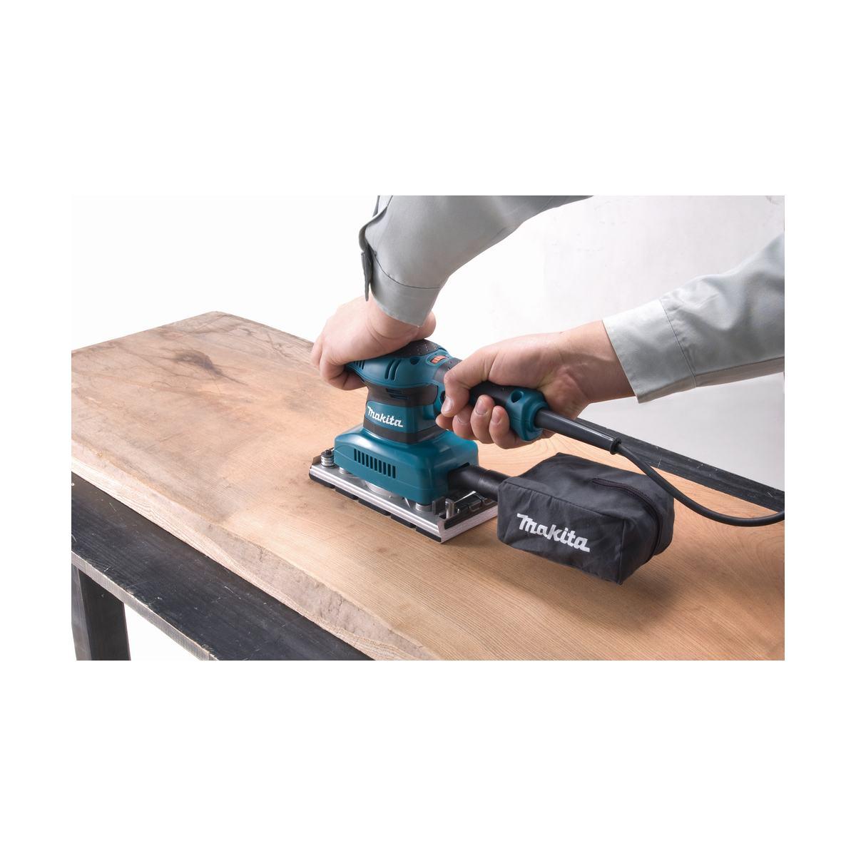 Makita levigatrice orbitale bo3711 rettangolare 190w