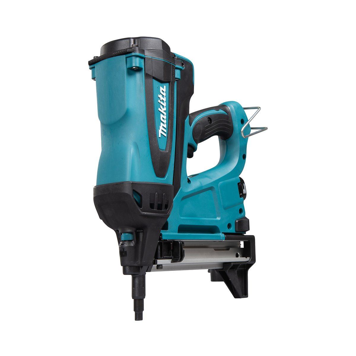 MAKITA CHIODATRICE A GAS PER CALCESTRUZZO GN420CLSE 15-40mm CON 2 BATTERIE 1Ah 7,2V
