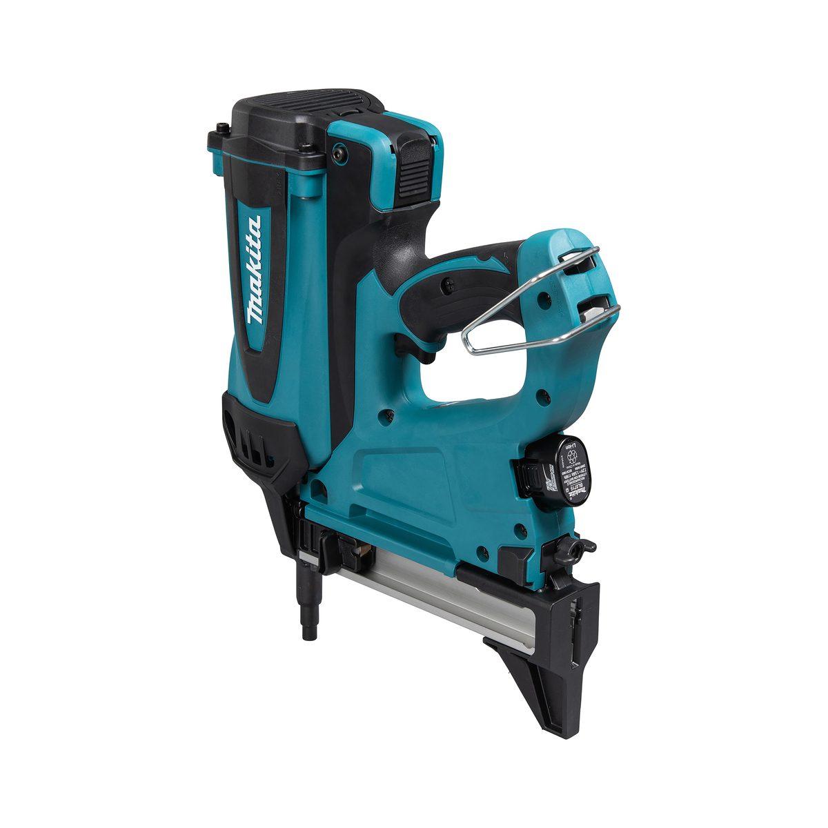 MAKITA CHIODATRICE A GAS PER CALCESTRUZZO GN420CLSE 15-40mm CON 2 BATTERIE 1Ah 7,2V
