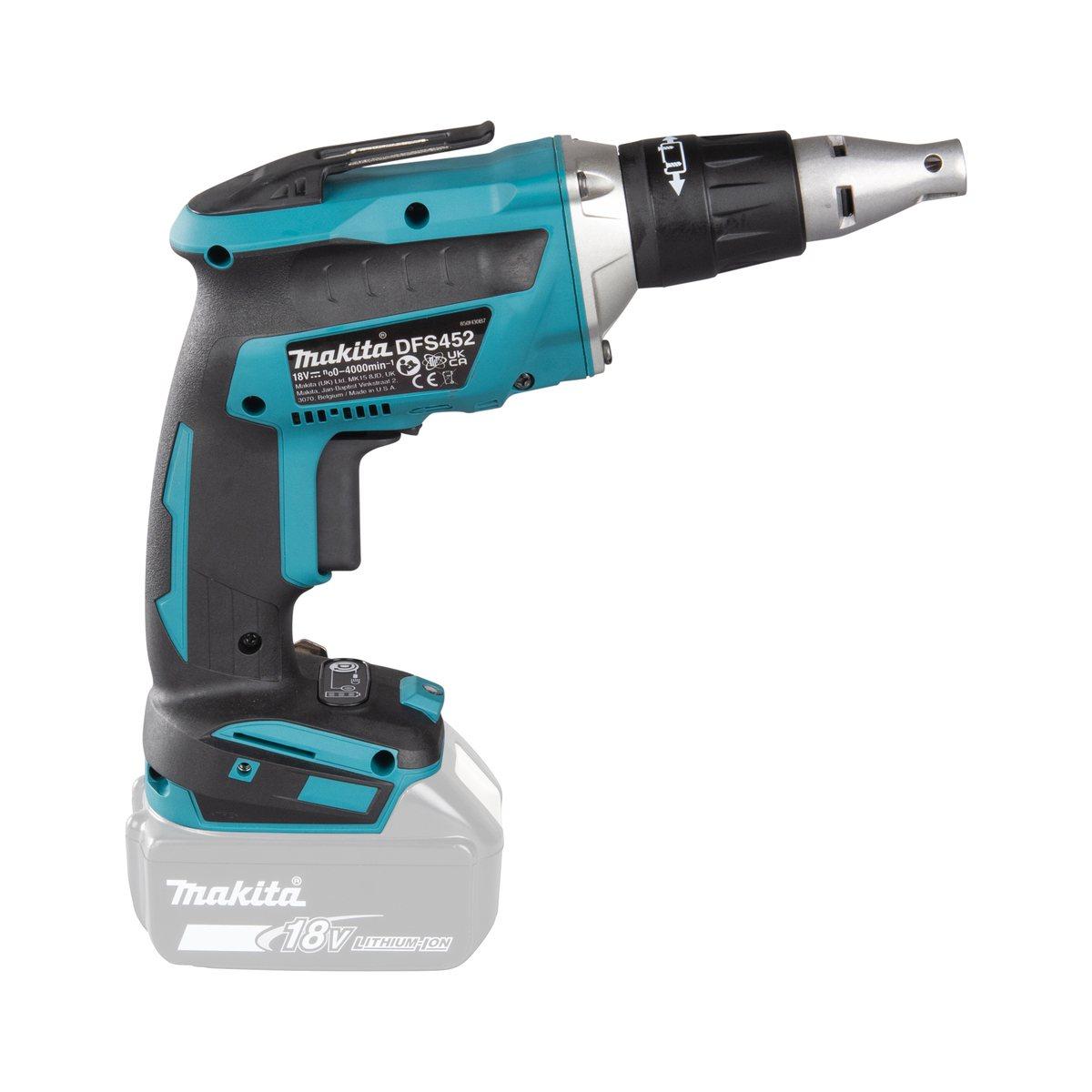 Makita dfs452z  avvitatore per cartongesso 18v bl solo corpo