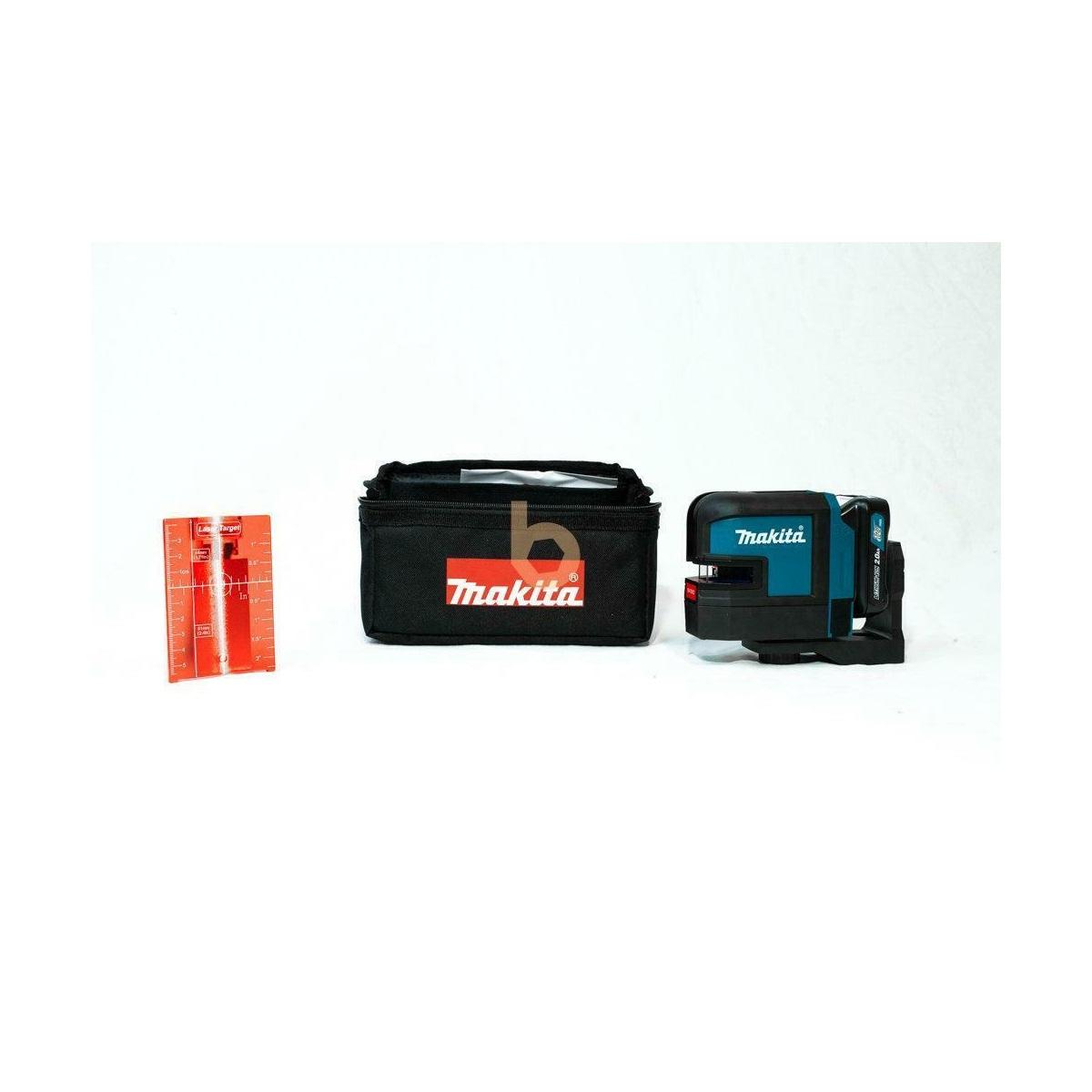 MAKITA LIVELLA LASER A 2 LINEE SK105DZ KIT TREPPIEDE 1 BATTERIA 2Ah BL1021B CON CARICATORE