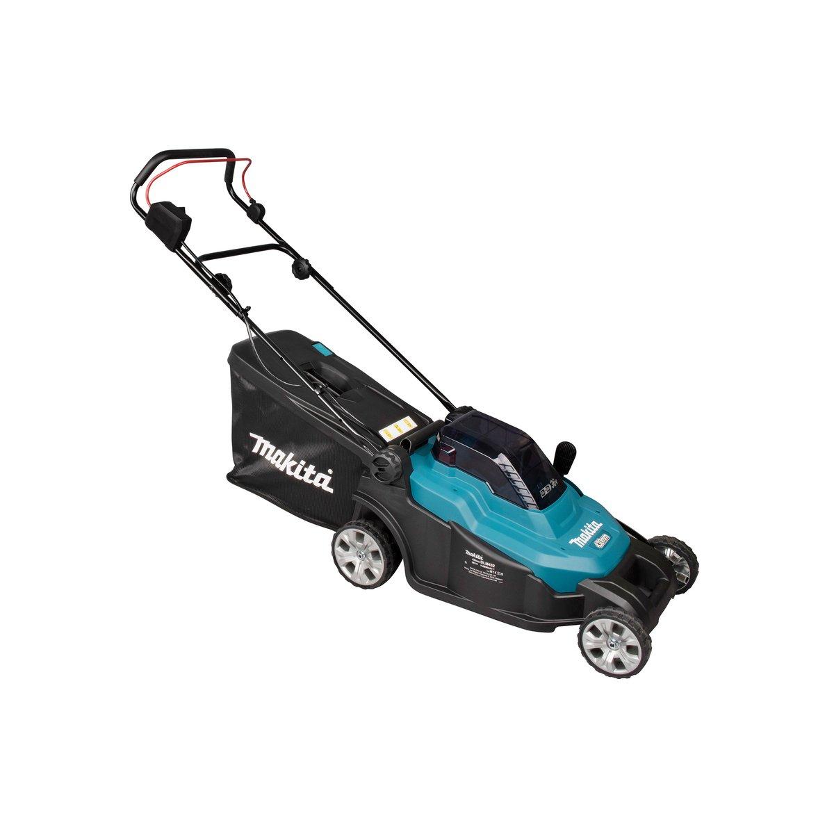 MAKITA RASAERBA BATTERIA 36V (18Vx2) 430mm 13 POSIZIONI DI TAGLIO 20-75mm SOLO CORPO MACCHINA DLM432Z