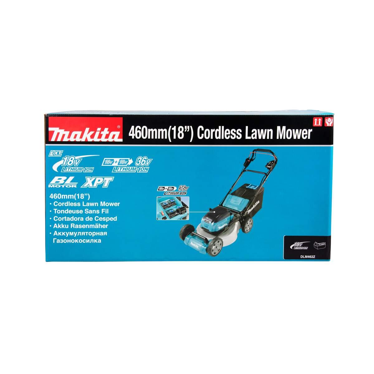 MAKITA RASAERBA BATTERIA 36V (18Vx2) 460mm DLM462Z