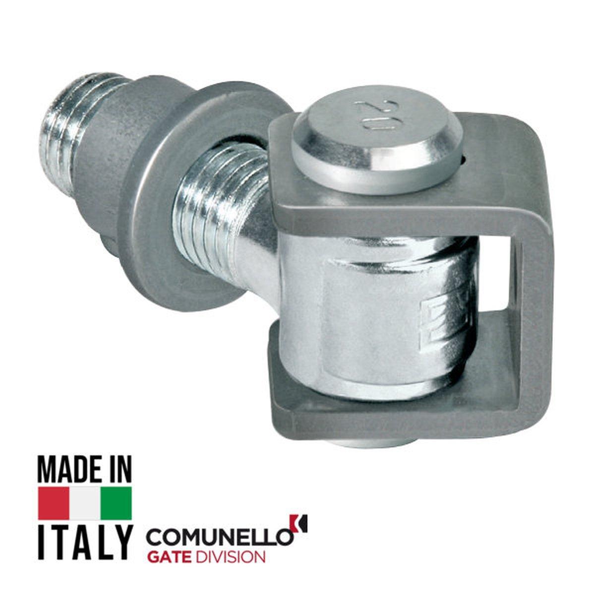 CARDINE REGOLABILE FILETTATO PER CANCELLI A BATTENTE art. 120