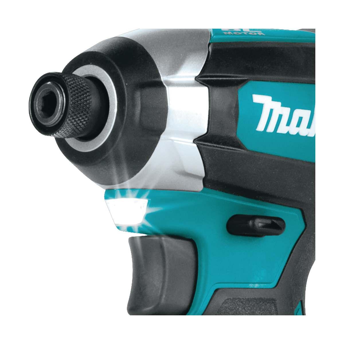 MAKITA DTD153RT1J AVVITATORE AD IMPULSI 18V 1/4" BL 170Nm CON 1 BATTERIA 5Ah E CARICATORE DC18RC