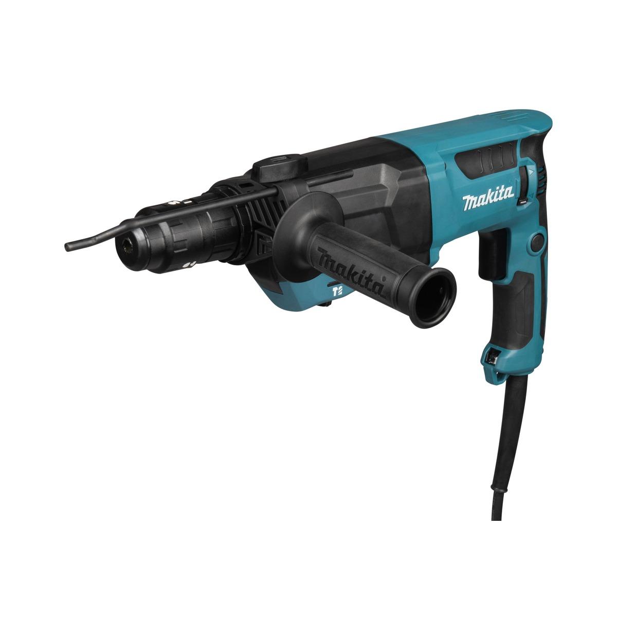 Makita tassellatore sds-plus hr2670 800w 3 funzioni + mandrino autoserrante in valigia