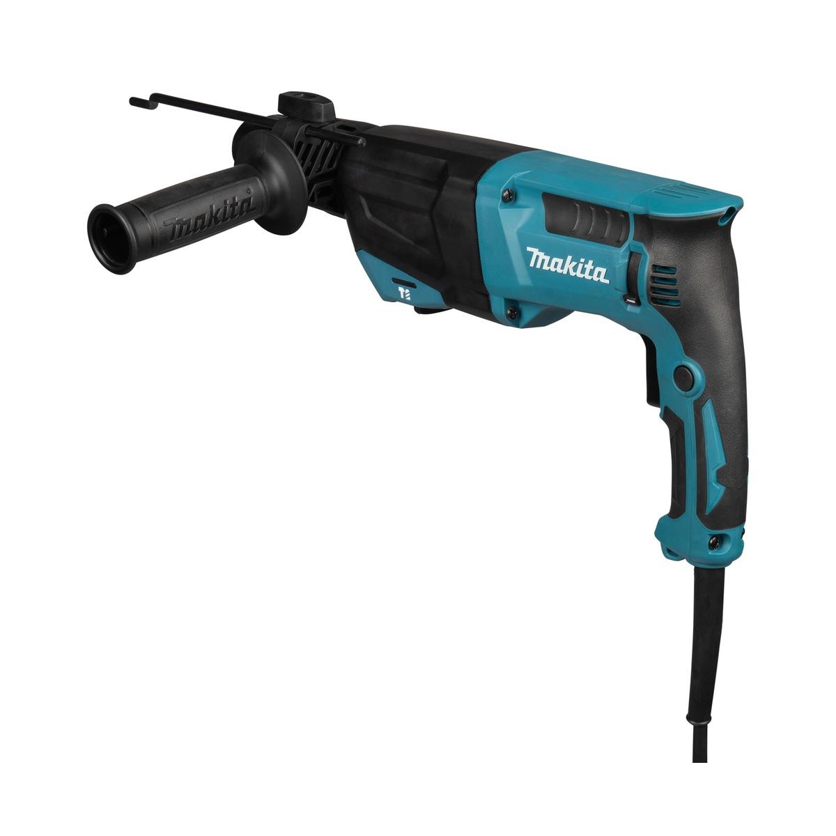 Makita tassellatore sds-plus hr2670 800w 3 funzioni + mandrino autoserrante in valigia