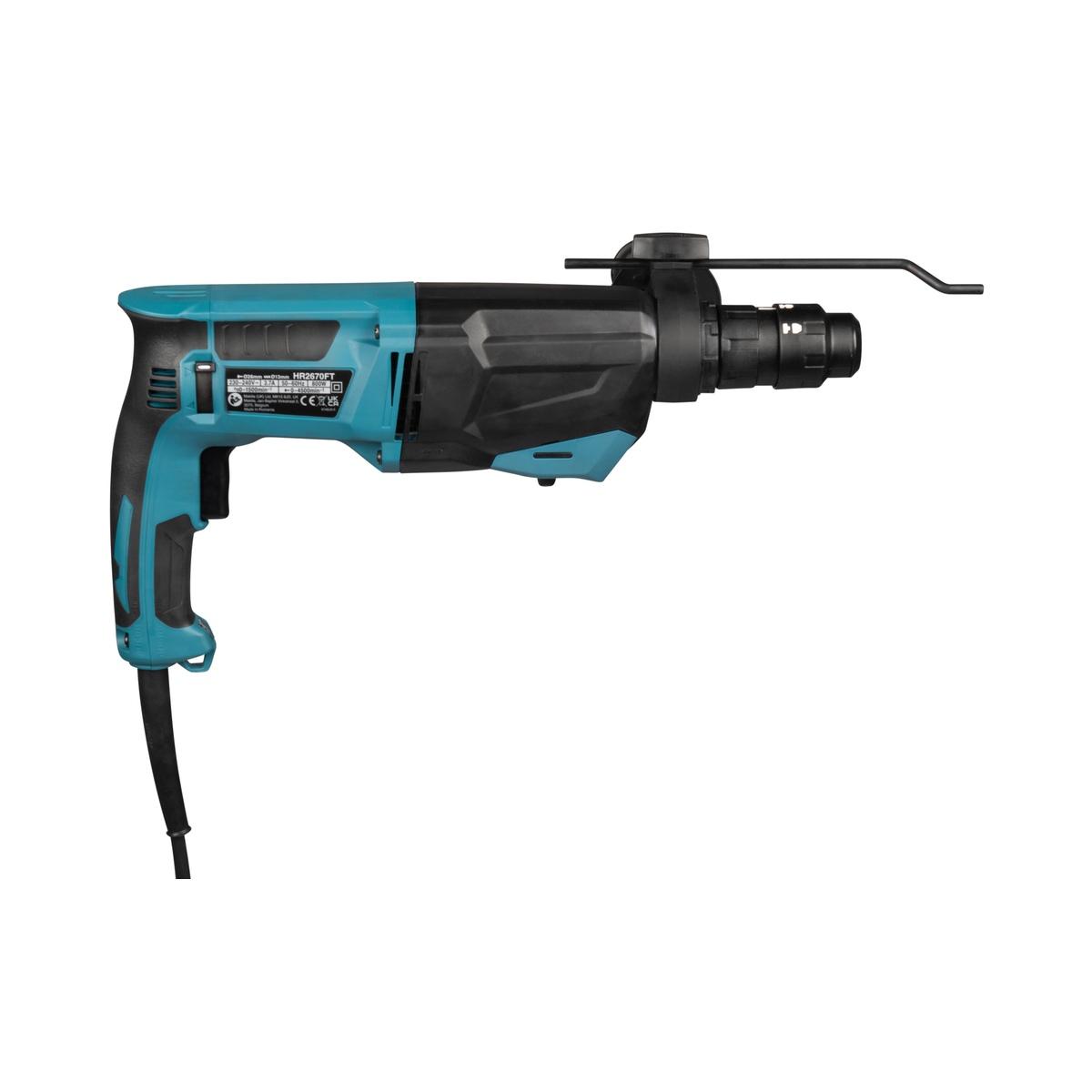 Makita tassellatore sds-plus hr2670 800w 3 funzioni + mandrino autoserrante in valigia