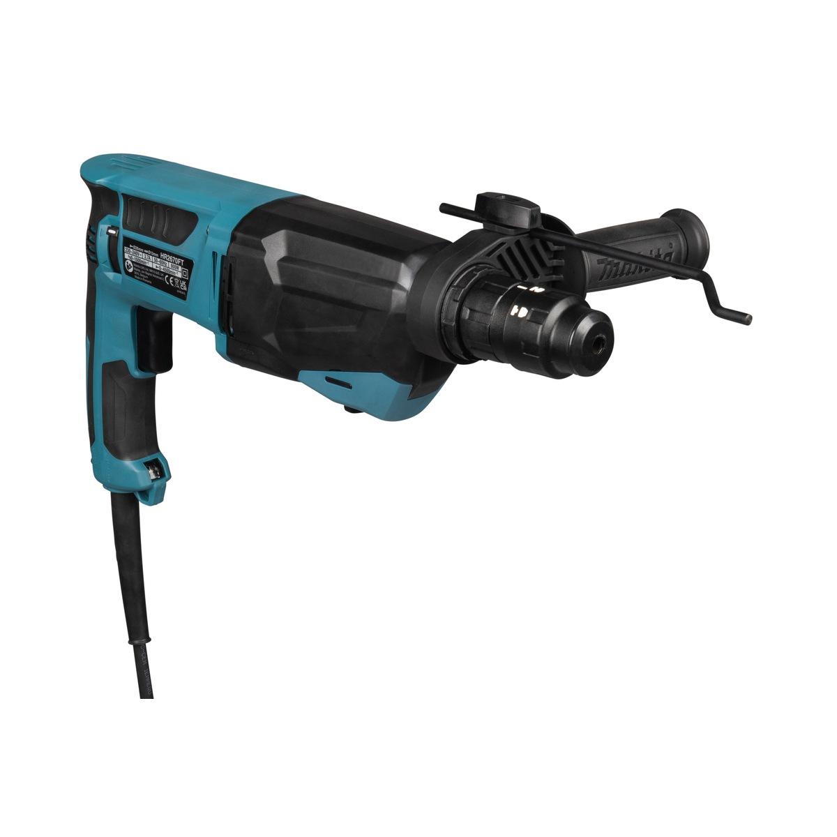 Makita tassellatore sds-plus hr2670 800w 3 funzioni + mandrino autoserrante in valigia