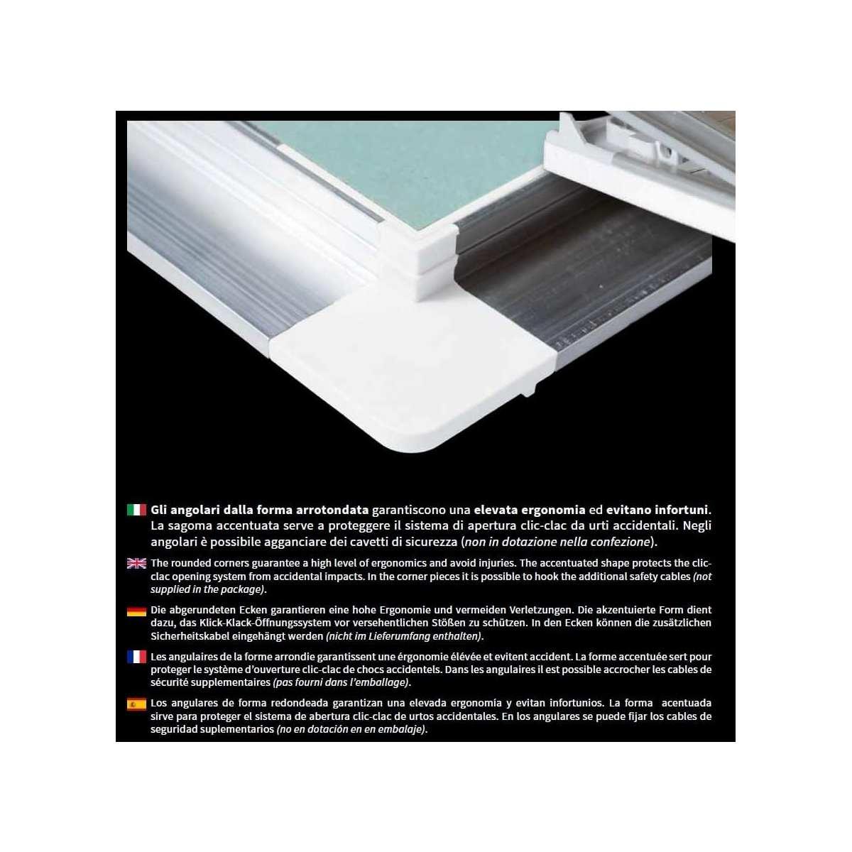 Botola sportello ispezione cartongesso idro parete controsoffitto