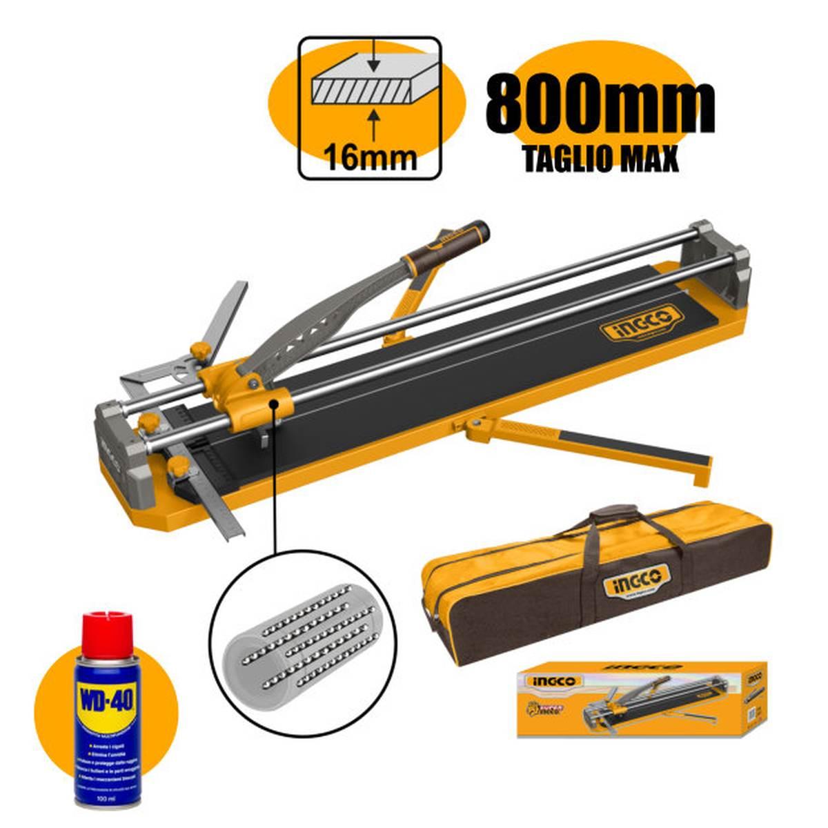 INGCO TAGLIAPIASTRELLE MANUALE TAGLIO 80cm CON BORSA HTC04802