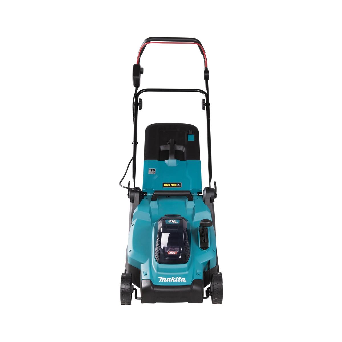 MAKITA RASAERBA A BATTERIA 40V LM004GM103 430mm 8 PISIZIONI TAGLIO 20-75mm CON 1 BATTERIA 4Ah E CARICATORE
