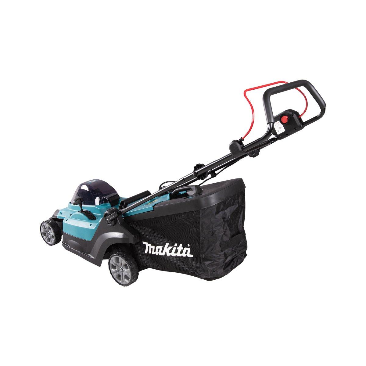 MAKITA RASAERBA A BATTERIA 40V LM004GM103 430mm 8 PISIZIONI TAGLIO 20-75mm CON 1 BATTERIA 4Ah E CARICATORE