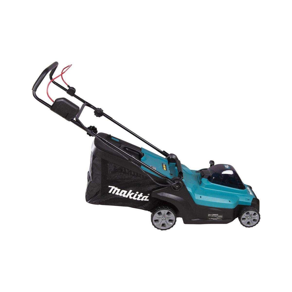 MAKITA RASAERBA A BATTERIA 40V LM004GM103 430mm 8 PISIZIONI TAGLIO 20-75mm CON 1 BATTERIA 4Ah E CARICATORE